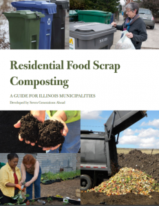 Residential composting cover